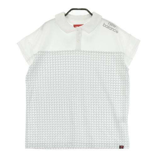 サイズ：4 NEW BALANCE GOLF ニューバランス  半袖 ポロシャツ  ホワイト系 [240101423922] ゴルフウェア メンズ ストスト NEW BALANCE GOLF ニューバランス 半袖ポロシャツ ホワイト系