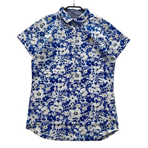 値下！大サイズMASTER BUNNY☆リバティお花柄 半袖ポロシャツ☆サイズ2 MASTER BUNNY EDITION マスターバニーエディション LIBERTY 半袖