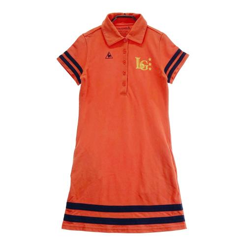 LE COQ GOLF ルコックゴルフ 半袖ポロワンピース ボーダー柄