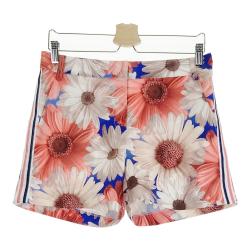 サイズ：40 ARCHIVIO アルチビオ  ショートパンツ 花柄 ブルー系 [240001176497] ゴルフウェア レディース ストスト ARCHIVIO アルチビオ ショートパンツ 花柄 ブルー系 サイズ：40