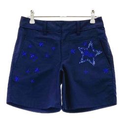 ゴルフウェア　日本製【Clubhaus×SOPH.】ショートパンツネイビー　S トップイズム TopIsm レディース ゴルフウェア ゴルフパンツ
