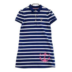 未使用 キャロウェイ ゴルフ ウェア ワンピース ホワイト ネイビー LLサイズ 未使用 キャロウェイ ゴルフ ウェア ワンピース ホワイト