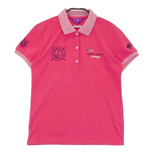 BEAMS GOLF ポロシャツ ピンク Mサイズ BEAMS GOLF ビームスゴルフ 半袖ポロシャツ ピンク系 サイズ：M ランク