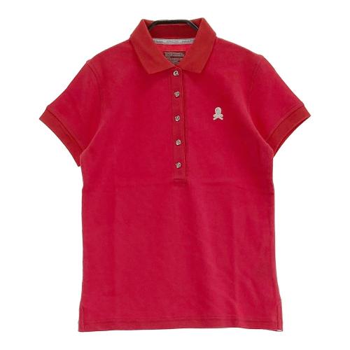 新品　MARK&LONA マークアンドロナ　ゴルフウェア　ノースリーブ　レッド MARK&LONA マークアンドロナ ノースリーブワンピース 総柄