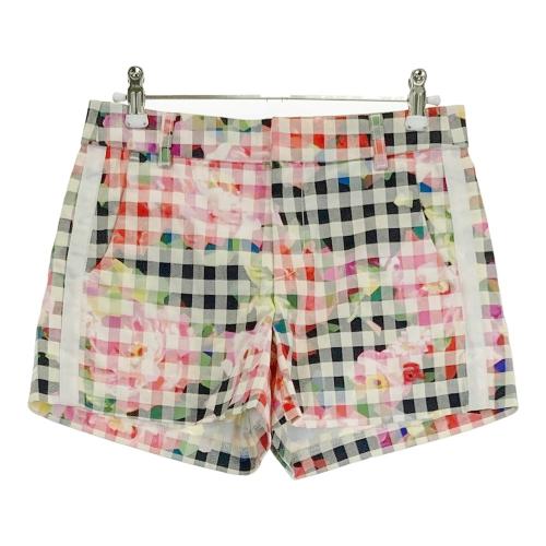 ARCHIVIO アルチビオ ショートパンツ 花柄 ブルー系 サイズ：40