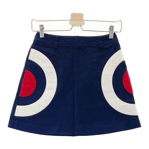 CALLAWAY キャロウェイ ストレッチ プリーツスカート ネイビー系