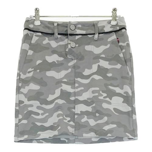 AND PER SE アンパスィ リバーシブル ボアスカート 迷彩 カモフラ柄