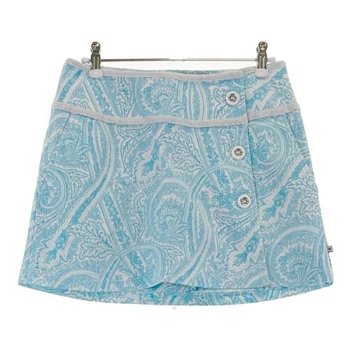 MARK&LONA マークアンドロナ インナー付スカート ブルー系 サイズ：36