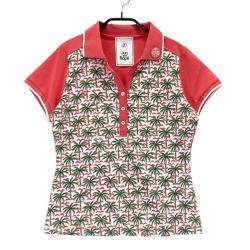 ジュンアンドロペ ロゴ総柄ノースリーブポロシャツ&スカート上下セットアップL JUN&ROPE(ジュンアンドロペ)｜中古ゴルフウェア通販サイトSTST