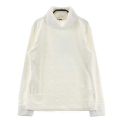 サイズ：S JUN&amp;ROPE ジュン アンド ロペ  ハイネック長袖Tシャツ ワッペン  グレー系 [240101455265] ゴルフウェア レディース ストスト サイズ：S JUN&ROPE ジュン アンド ロペ ハイネック長袖Tシャツ