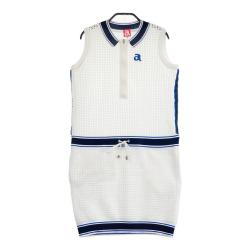 archivio アルチビオ　ノースリーブワンピース　ブルー　38 美品✨ archivio アルチビオ ノースリーブワンピース ブルー 38