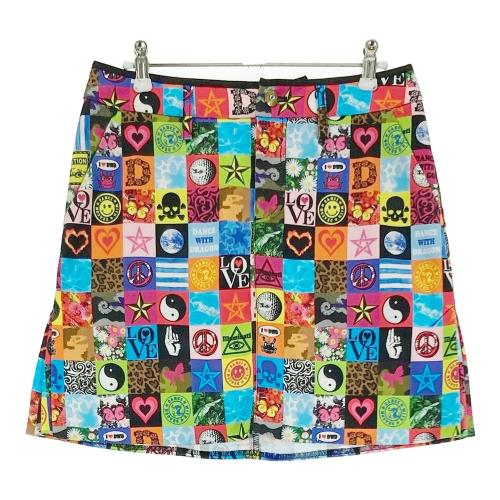 DANCE WITH DRAGON ダンスウィズドラゴン スカート ブルー系 サイズ：1