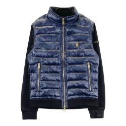 サイズ：44 MARK&amp;LONA マークアンドロナ  ジップジャケット  ネイビー系 [240101466839] ゴルフウェア メンズ ストスト MARK&LONA マークアンドロナ ジップジャケット ネイビー系 44
