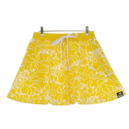 NEW BALANCE GOLF ニューバランス スカート 総柄 イエロー系