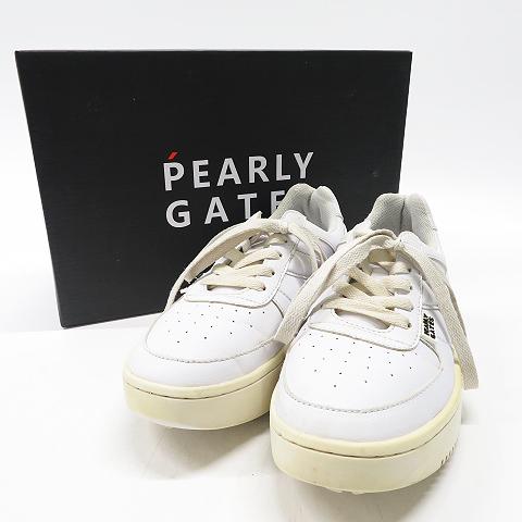 PEARLY GATES パーリーゲイツ 053-1192200 厚底 ゴルフ シューズ