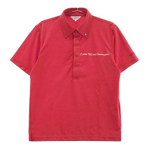 NEW BALANCE GOLF ニューバランスゴルフ 半袖ポロシャツ 刺繍 レッド系
