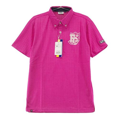 FILA GOLF フィラゴルフ 半袖ポロシャツ ピンク系 サイズ：L ランク：B