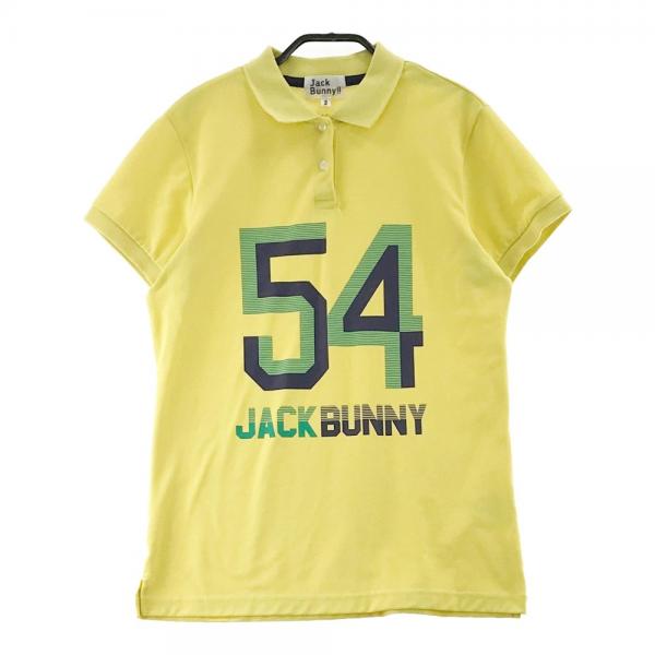 ☆美品☆JACK BUNNYリーフ柄ポロシャツ