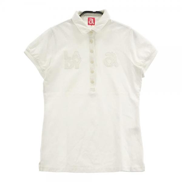ARCHIVIO アルチビオ 半袖ポロシャツ ホワイト系 サイズ：36 ランク：B