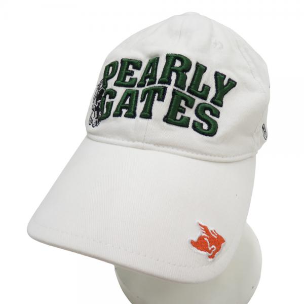 PEARLY GATES パーリーゲイツ ×PEANUTS キャップ ホワイト系 サイズ