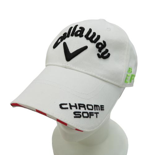 Callaway キャロウェイ キャップ ホワイト系 サイズ:FR ランク:B 【中古