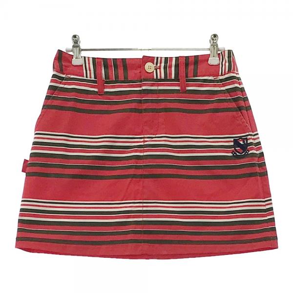 パーリーゲイツ ゴルフスカート 赤 サイズ00 - ウエア