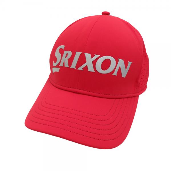 SRIXON スリクソン キャップ レッド系 サイズ： ランク：A- 【中古