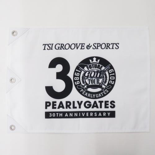 PEARLY GATES パーリーゲイツ 30周年モデル フラッグ ホワイト系 サイズ： ランク：S 【中古】ゴルフウェア アクセサリー 中古 ゴルフウェア通販サイトSTST(ストスト)