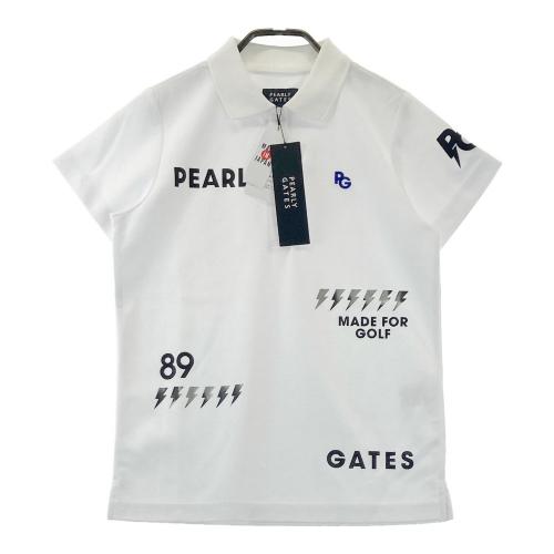PEARLY GATES パーリーゲイツ 2022年 半袖ポロシャツ アウトロゴ