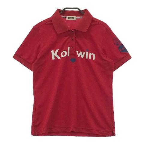 kolwin コルウィン 半袖ポロシャツ レッド系 サイズ：L ランク