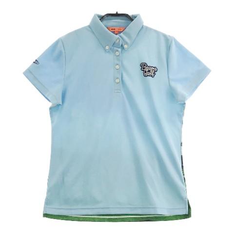 BEAMS GOLF ビームスゴルフ 半袖ポロシャツ ブルー系 サイズ：L ランク