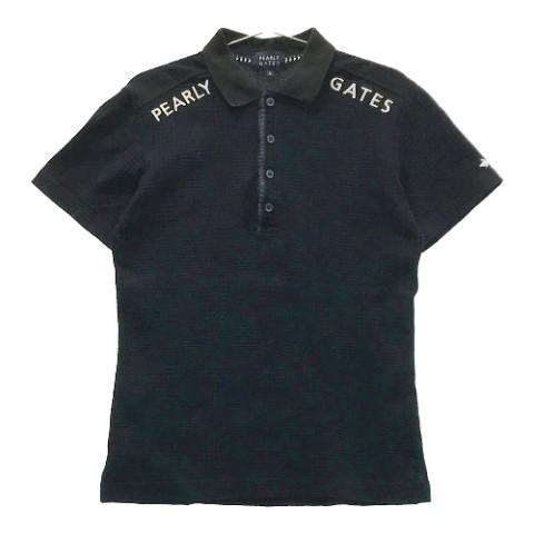 PEARLY GATES パーリーゲイツ 2022年モデル 半袖ポロシャツ ブラック系 