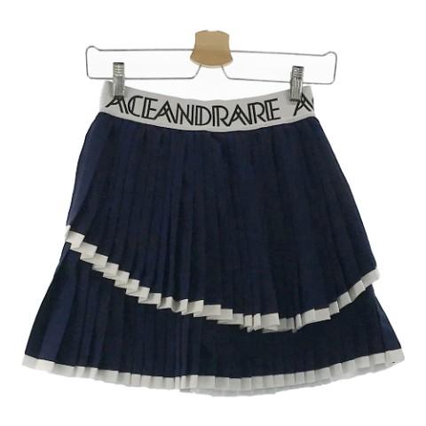 ACEANDRARE エースアンドレア インナー付スカート ネイビー系 サイズ