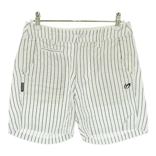 PEARLY GATES パーリーゲイツ 30周年 ショートパンツ 総柄 ホワイト系 サイズ：1 ランク：B 【中古】ゴルフウェア ショートパンツ  中古ゴルフウェア通販サイトSTST(ストスト)
