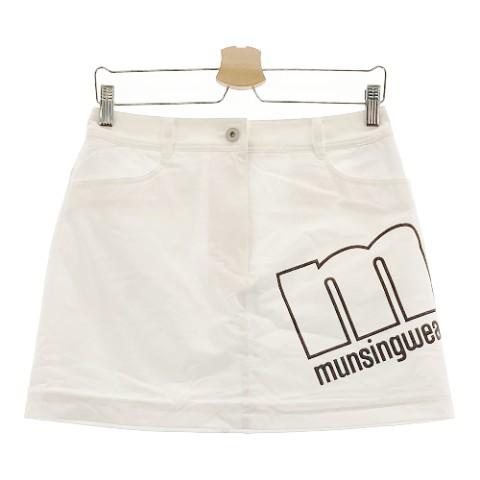 MUNSINGWEAR マンシングウェア MEWQJE02 裏メッシュ スカート ホワイト