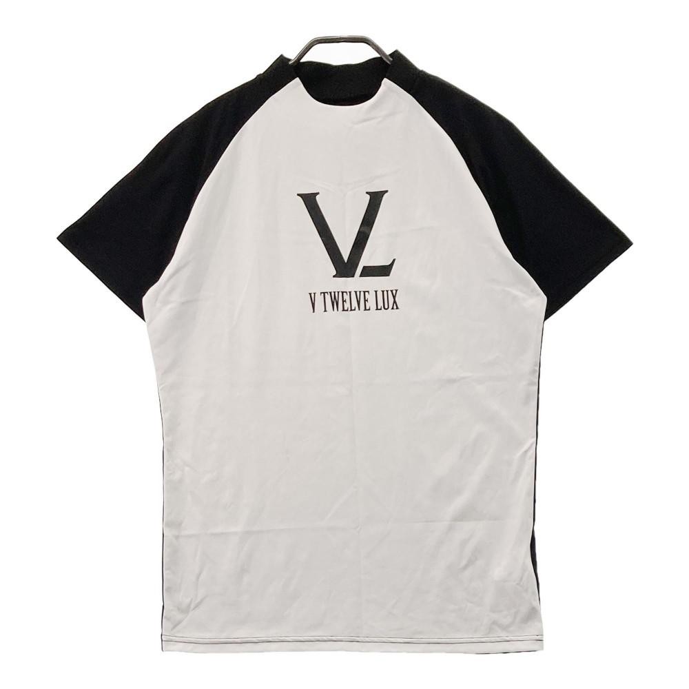 V12 モックネックシャツ サイズM-