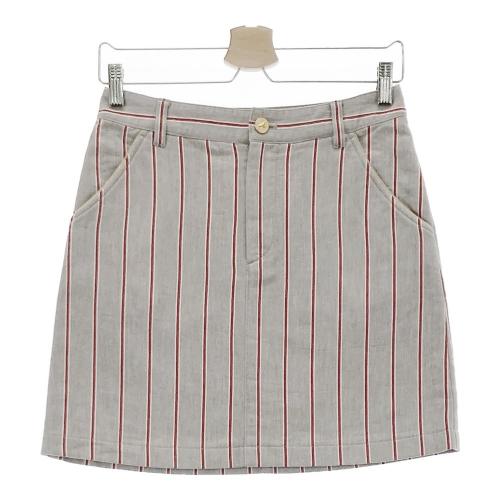 サイズ：S JUN&ROPE ジュン アンド ロペ  ストレッチスカート  グレー系 [240101423318] ゴルフウェア レディース ストスト JUN&ROPE ジュン アンド ロペ ストレッチスカート グレー系