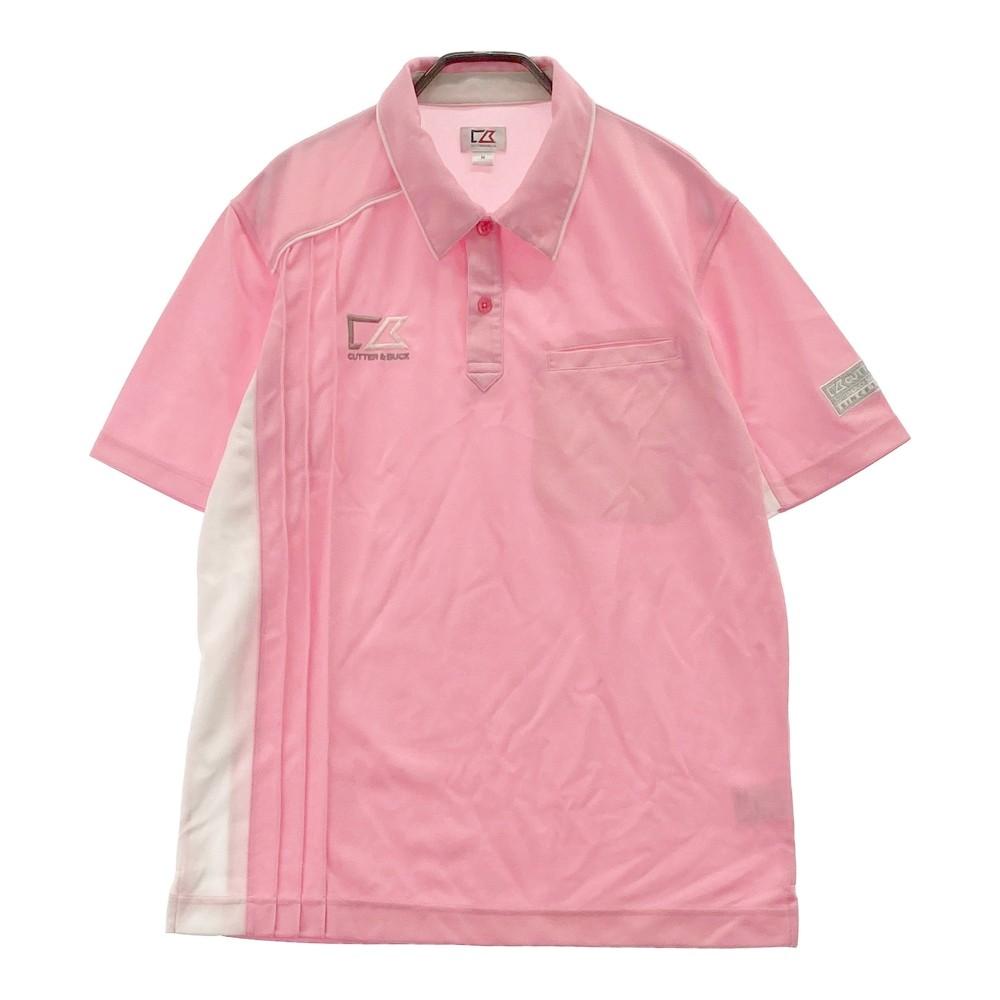 CUTTER&BUCK カッターアンドバック 半袖ポロシャツ ピンク系 サイズ：M