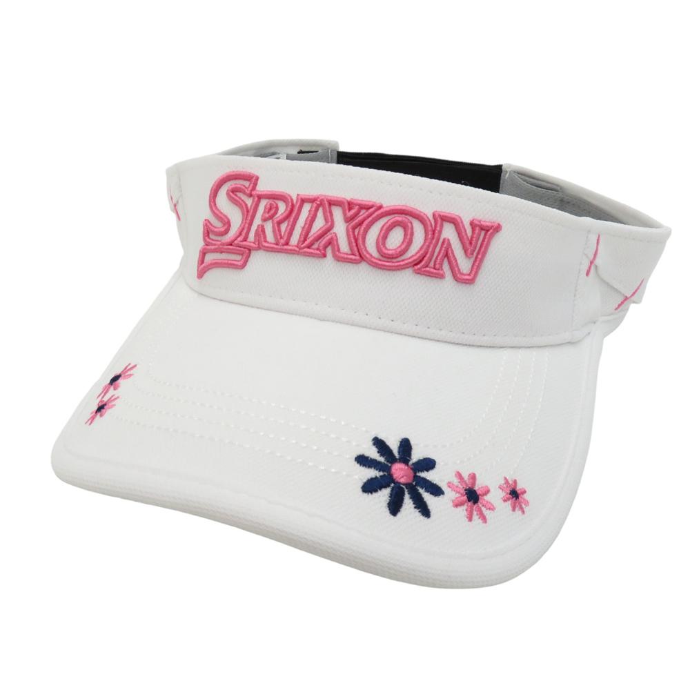 SRIXON スリクソン サンバイザー ホワイト系 ランク：N 【新品】ゴルフ
