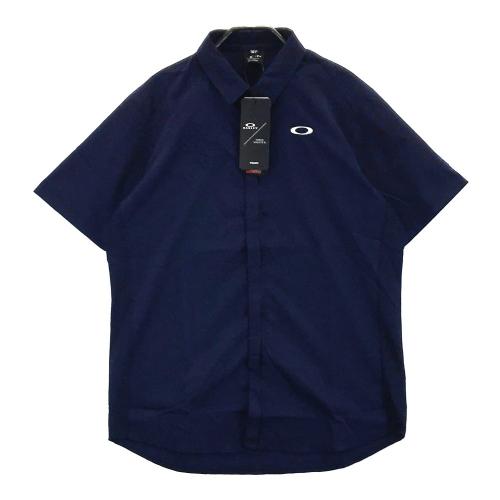 出産祝いなども豊富 OAKLEY オークリー FOA405147 2023年 半袖シャツ ネイビー系 オークリー