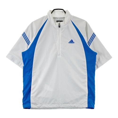 ADIDAS GOLF アディダスゴルフ W3909 2WAY 蓄熱 ブルゾン ブラック系 サイズ：M ランク：A- 【中古】ゴルフウェア ジャケット・ ブルゾン 中古ゴルフウェア通販サイトSTST(ストスト)