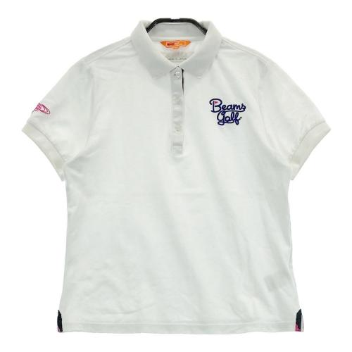BEAMS GOLF ビームスゴルフ 半袖ポロシャツ ホワイト系 サイズ：S 