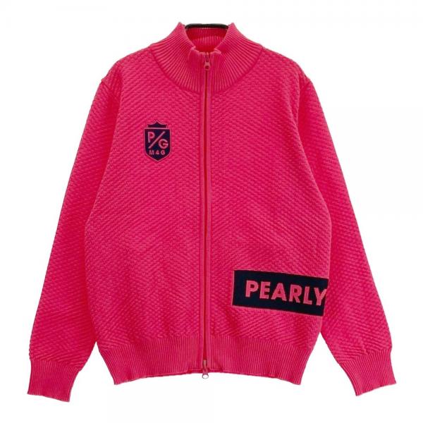 PEARLY GATES パーリーゲイツ ジップジャケット ピンク系 サイズ：0 