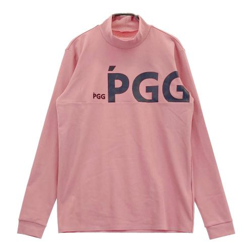 PGG PEARLY GATES パーリーゲイツ 2023年モデル ハイネック 長袖Ｔシャツ ピンク系 サイズ：4 ランク：N 【新品】ゴルフウェア  Tシャツ 中古ゴルフウェア通販サイトSTST(ストスト)