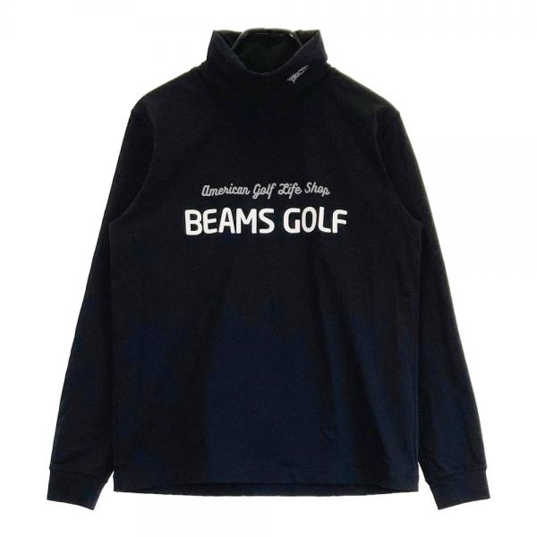 BEAMS GOLF ビームスゴルフ 長袖タートルネックTシャツ ブラック系 
