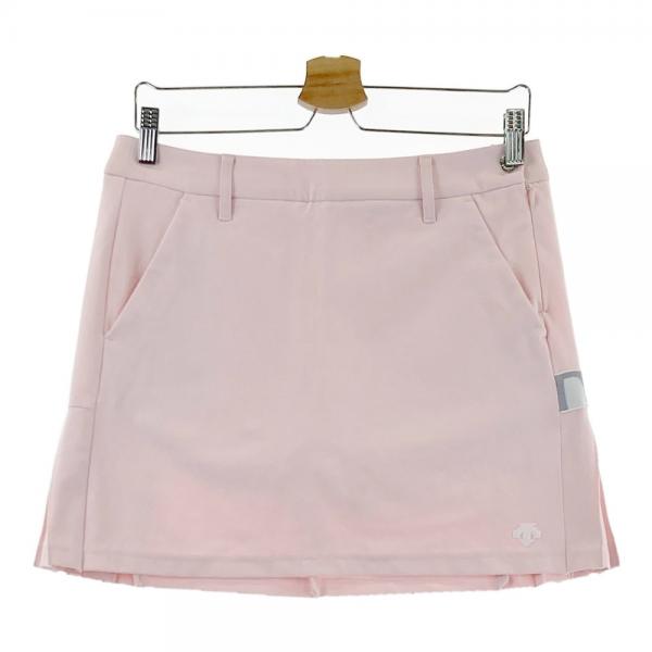 DESCENTE GOLF デサントゴルフ インナー付き スカート ピンク系 サイズ 