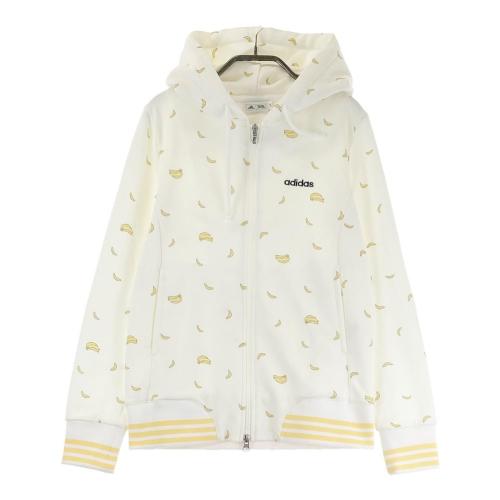 新品 アディダス セットアップ ハーフジップパーカー スカート ベージュ ゴルフ adidas パーカー ULT365 ツイストニット ハーフジップフーディー