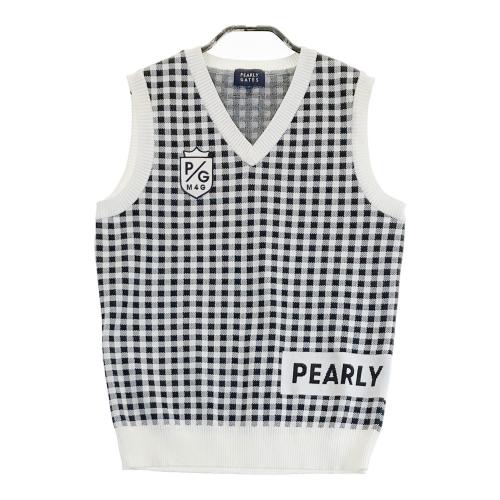 PEARLY GATES パーリーゲイツ ウール Vネック ニットベスト