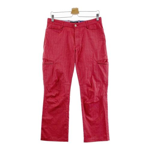 LECOQ GOLF ルコックゴルフ ニットカーディガン レッド系 サイズ：M