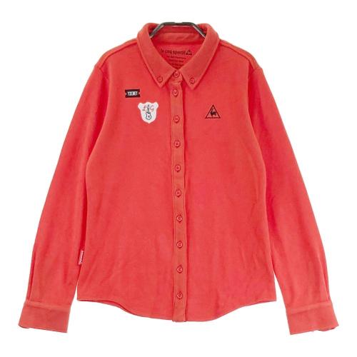 LECOQ GOLF ルコックゴルフ 長袖シャツ レッド系 サイズ：M